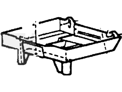 Ford F4ZZ-10732-B Tray Assembly - Battery