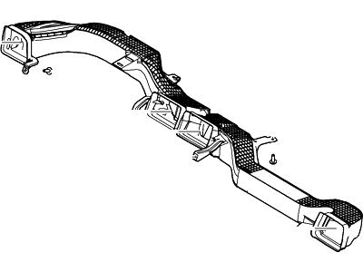 Ford BB5Z-19B680-B Duct - Air