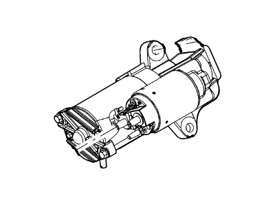 Ford DU2Z-11V002-DRM Starter Motor Assy