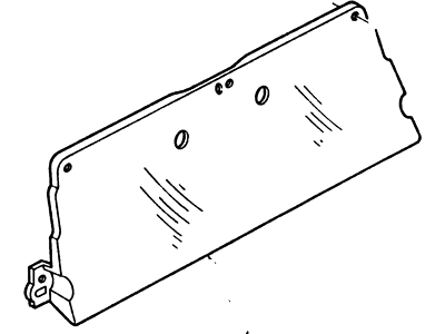 Ford F2UZ-10887-A Glass - Instrument Cluster