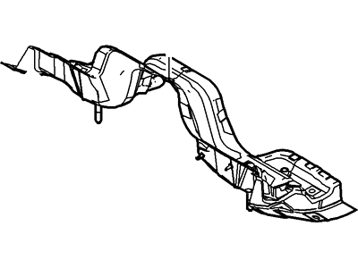 Lincoln 6E5Z-5410414-AA Member Assy - Floor Cross