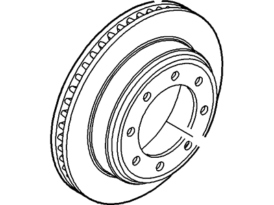 Ford 9A8Z-2V026-A Rotor Assy