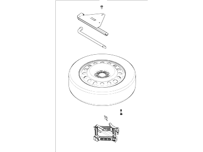 Ford CR3Z-1K007-A Kit - Wheel