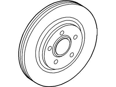 Ford 2U2Z-1V125-HA Rotor Assy