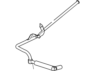 Ford 6L1Z-9A474-A Connector - Vacuum Tube