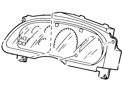 Ford 2C3Z-10849-FA Instrument Cluster                 