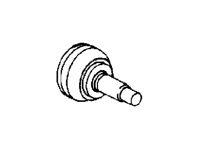 Ford 2M5Z-3B437-BB Shaft - Front Axle