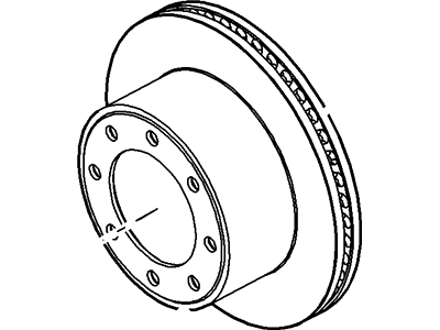 Ford DC3Z-2C026-A Disc - Brake