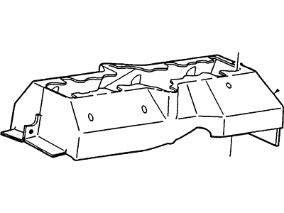 Ford 1L3Z-6P013-AA Shield - Engine Compartment Splash 