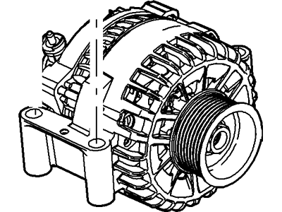 Ford 6C2Z-10346-DA Alternator Assy