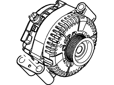 Ford 6C2Z-10346-EA Alternator Assy