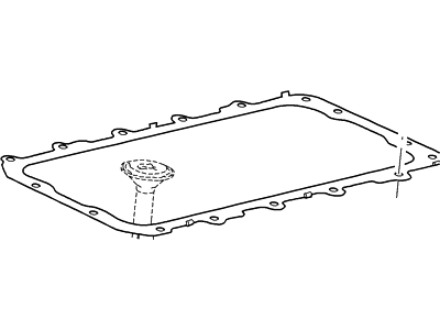 Lincoln F4AZ-6710-A Gasket - Oil Pan