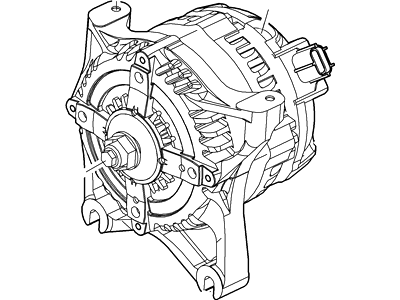 Ford 7L7Z-10346-A Alternator Assy