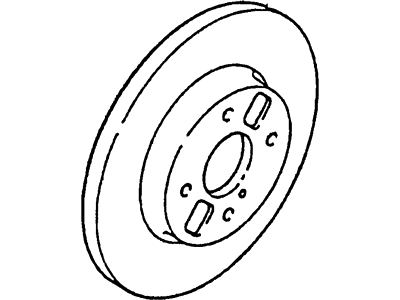 Ford F2CZ-1125-A Rotor Assembly