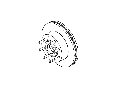 Ford DC3Z-1102-C Hub Assy - Wheel