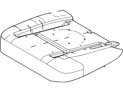 Ford BW7Z-54632A23-A Seat Cushion Pad