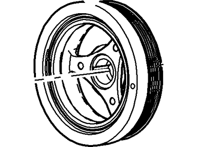 Ford 7L3Z-6312-B Pulley - Crankshaft