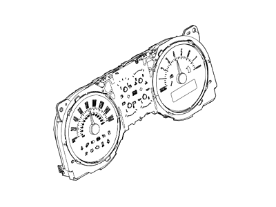 Ford DR3Z-10849-KA Instrument Cluster