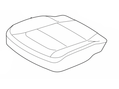 Ford HB5Z-7862901-AA Cover Assy - Seat Cushion