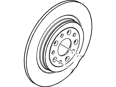 Lincoln 8G1Z-2C026-B Disc - Brake