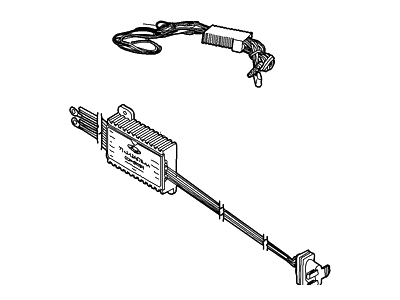 Lincoln 7T4Z-15A416-B Kit - Tow Bar Electrics