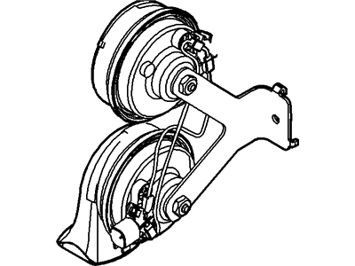 Ford 7T4Z-13832-A Horn Assy