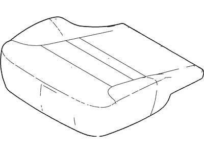 Ford 9A1Z-7862901-AA Seat Cushion Cover Assembly