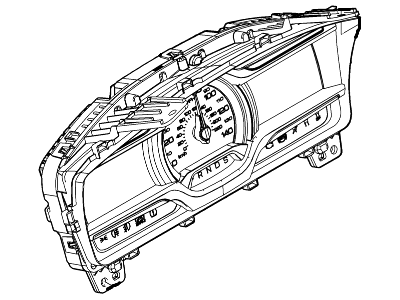 Ford EA8Z-10849-BA Instrument Cluster