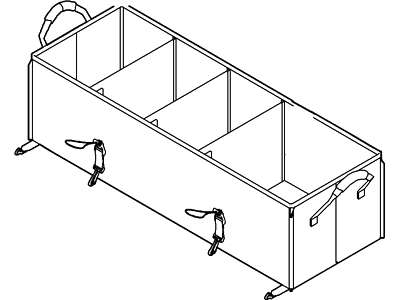 Ford AE5Z-78115A00-A Compartment Assy - Rear Stowage