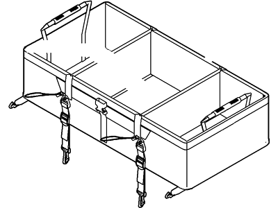 Ford AE5Z-78115A00-B Compartment Assy - Rear Stowage