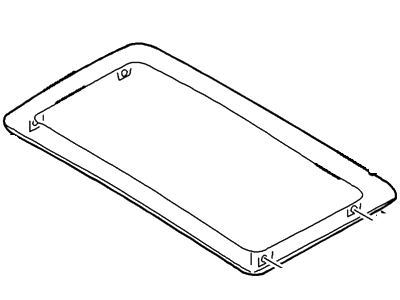 Mercury 5L8Z-7850054-A Glass