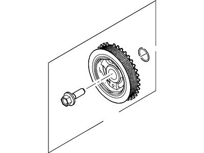 Ford 7U7Z-6312-B Pulley - Crankshaft