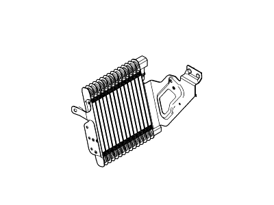 Ford DR3Z-6A642-B Oil Cooler Ford DR3Z-6A642-B Oil Cooler