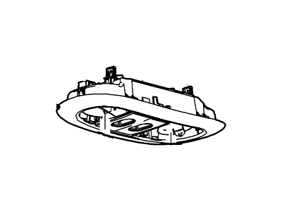 Ford 4L3Z-18519A70-AAG Console Assy - Overhead