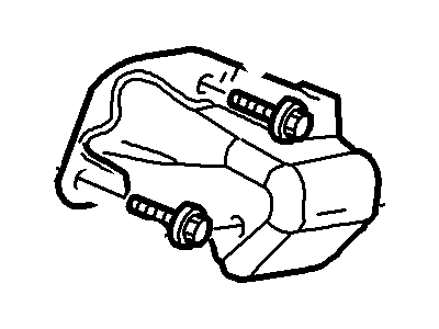 Ford 7A2Z-6031-BB Bracket - Engine Mounting