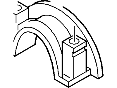 Lincoln 1L3Z-6345-BA Bolt - Bearing Cap - Hex. Head