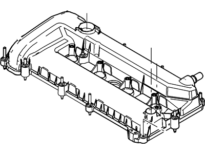 Mercury 4S4Z-6582-CA Cover - Cylinder Head