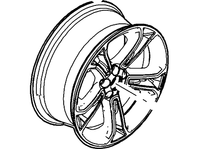 Ford DB5Z-1007-A Wheel Assy