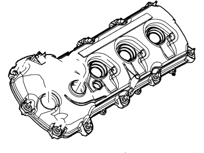 Mercury 7T4Z-6582-D Cover - Cylinder Head