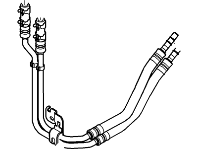 Lincoln AA5Z-7R081-D Tube - Oil Cooler