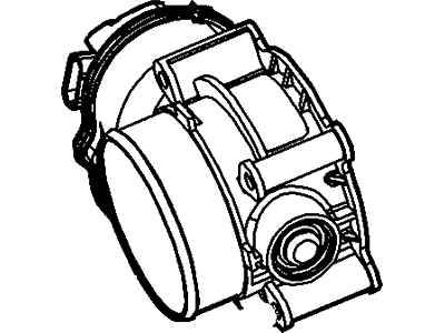 Ford BL3Z-9E926-A Throttle Body And Motor Assy