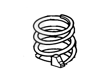 Mercury 6W7Z-5310-BA Spring - Front                     