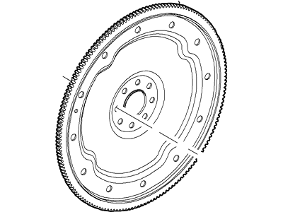 Lincoln F6AZ-6375-BA Flywheel Assy                      