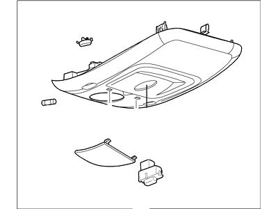 Ford 4L2Z-78519A70-HAA Console Assy - Overhead