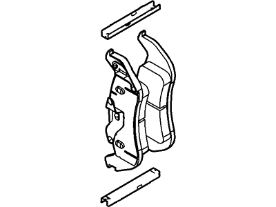 Lincoln 4U2Z-2V200-AB Pad - Brake