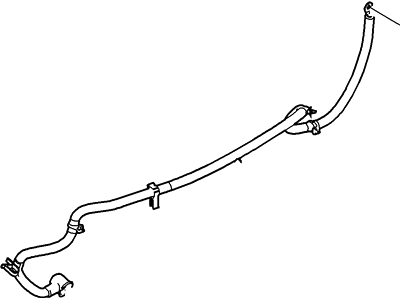 Ford 8S4Z-14300-AH Cable - Battery To Starter Motor