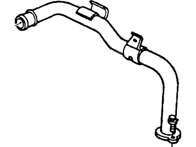 Mercury F7DZ-8555-CA Tube Assy                          