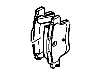 Ford 7F9Z-2200-A Kit - Brake Lining