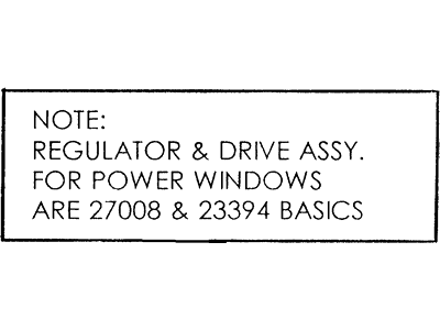 Ford F43Z-5423394-B Motor Assy - Window Operating      