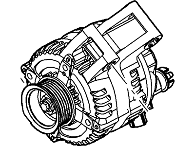 Ford BR3Z-10346-B Alternator Assy